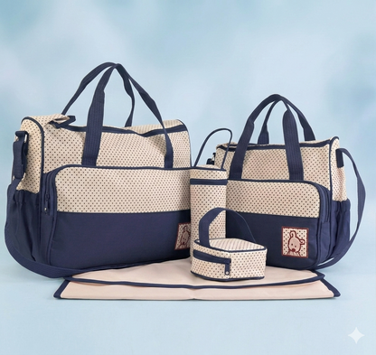 The Ultimate 5-Piece All-in-One Mommy Bag Set