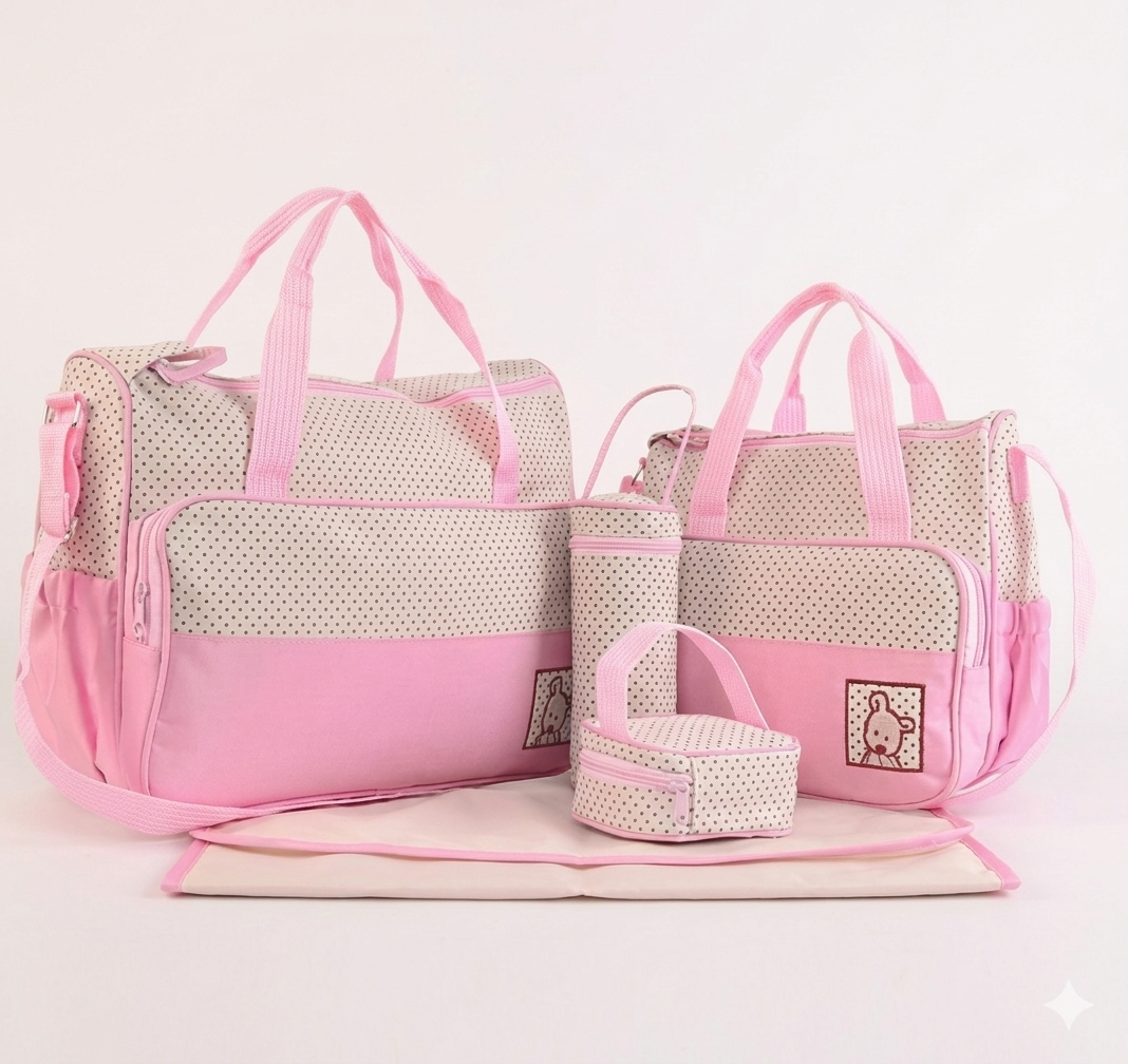 The Ultimate 5-Piece All-in-One Mommy Bag Set