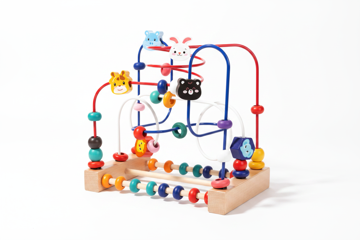 New Cupid 3-Line Animal Bead Toy