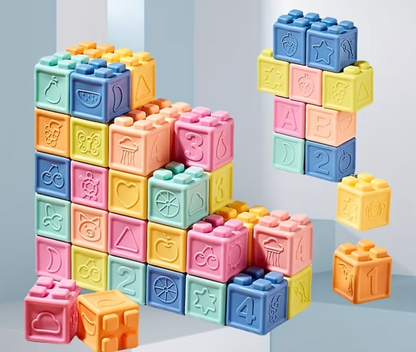 Soft Rubber Building Blocks