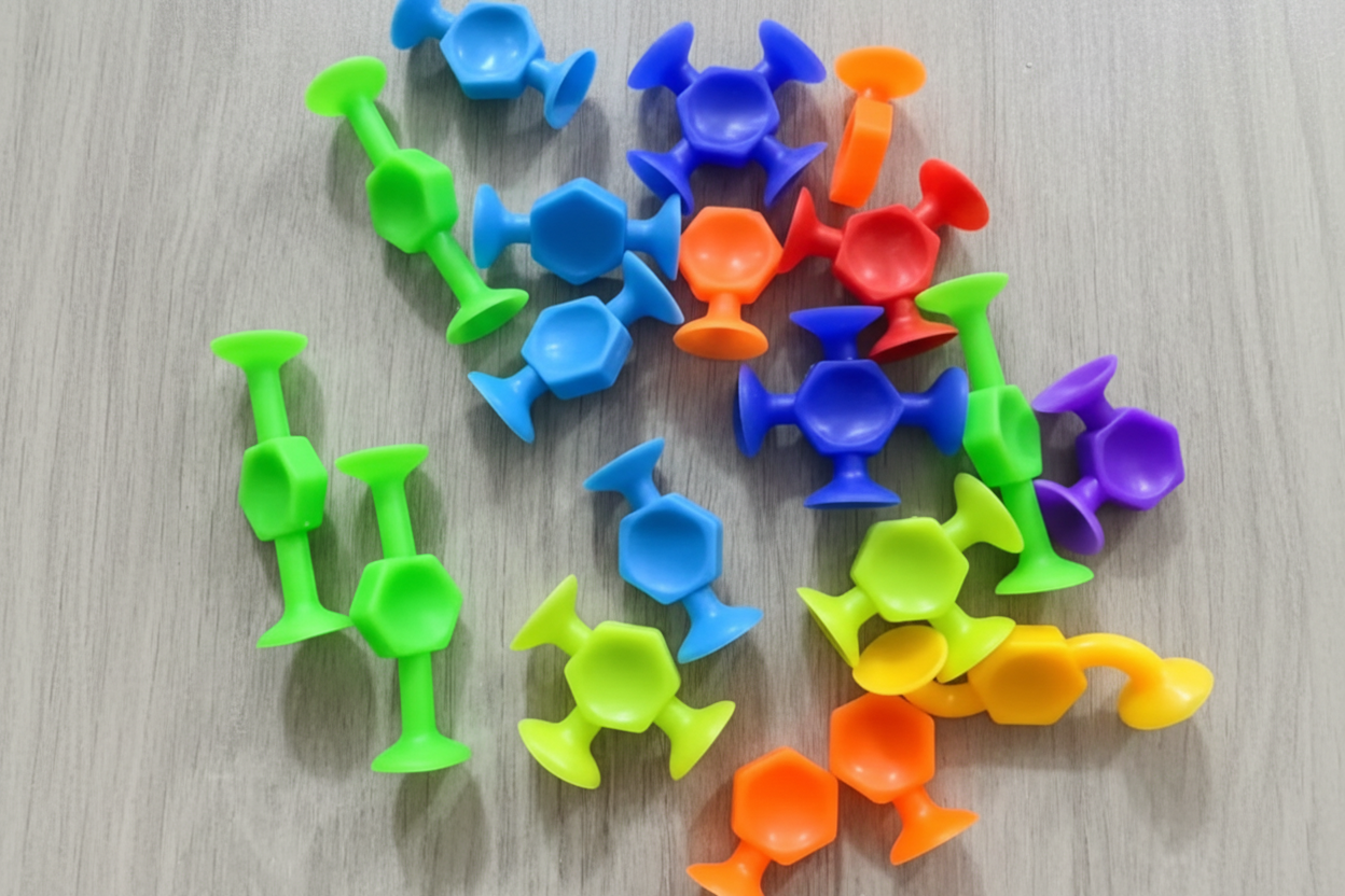 Suction Cup Fidget Toy Set!