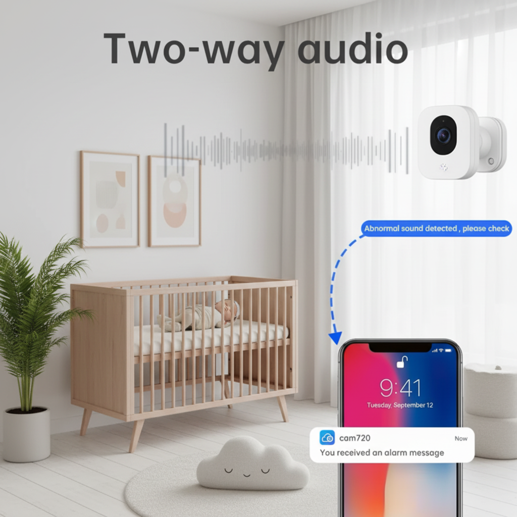 Extra Set of Eyes & Ears the Ultimate Wi-Fi Smart Baby Monitor